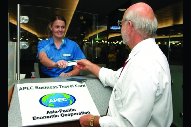 Thông tin thời gian lưu trú tại các nước bằng thẻ APEC